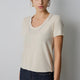 WOMEN'S CREAM BLOUSE