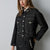 WOMEN'S BLACK DENIM JACKET