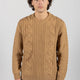 MAGLIONE TRAPUNTATO BEIGE UOMO