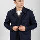 GIACCA IN LANA NAVY UOMO