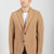 MEN'S CAMEL SWEATSHIRT JACKET