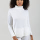 WOMEN'S CREAM WOOL SWEATER