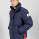 BLUE DOWN JACKET FOR MEN