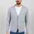 HERREN-CARDIGAN AUS Asche