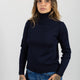 BLUE TURTLENECK WOMEN