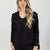 BLUSA NERO DONNA