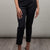 WOMEN'S BLACK JERSEY PANTS