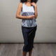 WOMEN'S POWDER SILK TOP