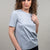 WOMEN'S POWDER BLOUSE