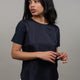 WOMEN'S BLUE BLOUSE