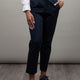 WOMEN'S BLUE COTTON TROUSERS