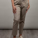 WOMEN'S SAND COTTON TROUSERS