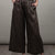 DARK GREEN LINEN TROUSERS WOMEN