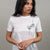 WOMEN'S WHITE COTTON BLOUSE