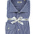 CAMICIA RIGATA BIANCO/BLU UOMO