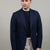 MEN'S NAVY BLUE PIQUET JACKET