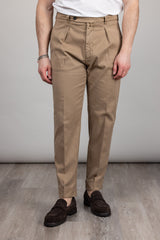 Berwich - Pantalone in Cotone e Lyocell